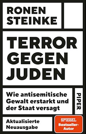 Cover for Ronen Steinke · Terror gegen Juden (Book) (2024)