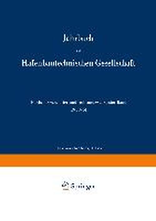 Cover for R Schwab · 1958/61 - Jahrbuch Der Hafenbautechnischen Gesellschaft (Taschenbuch) [Softcover Reprint of the Original 1st 1962 edition] (2012)