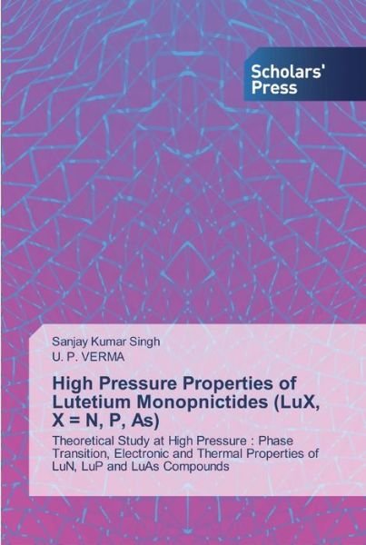 Cover for Singh · High Pressure Properties of Lutet (Bog) (2019)