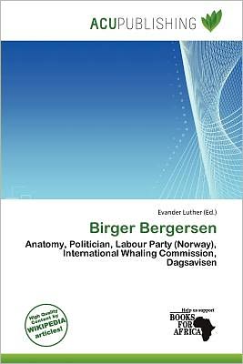 Cover for Evander Luther · Birger Bergersen (Book) (2011)