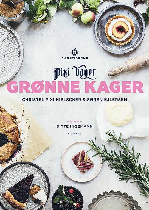 Cover for Søren Ejlersen, Christel Pixi &amp; Ditte Ingemann · Pixi bager grønne kager (Gebundesens Buch) [1. Ausgabe] (2017)