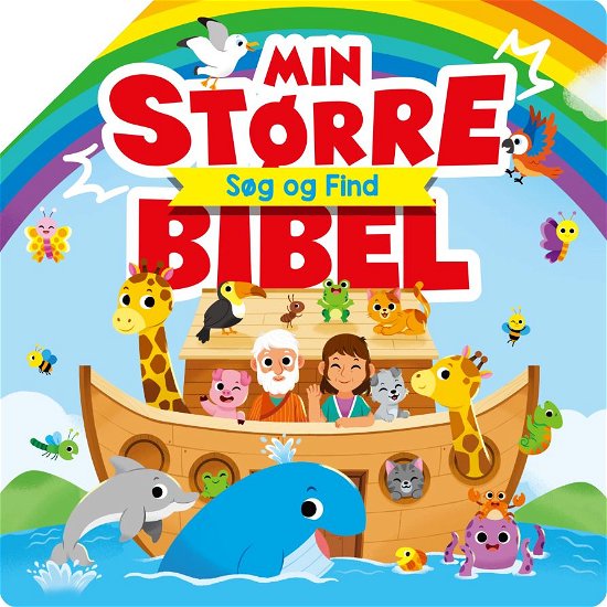 Cover for Jacob Vium-Olesen · Min større søg og find bibel (Pappbok) (2023)