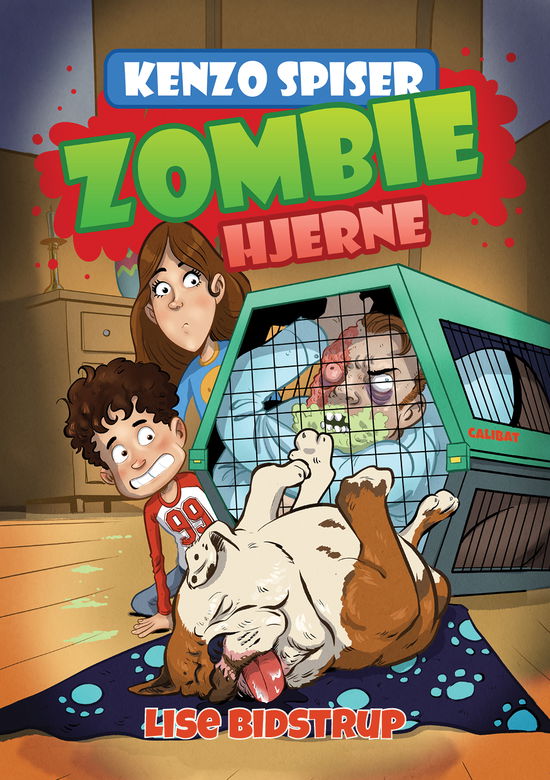 Cover for Lise Bidstrup · Kenzo spiser zombiehjerne (Hardcover Book) [1º edição] (2023)