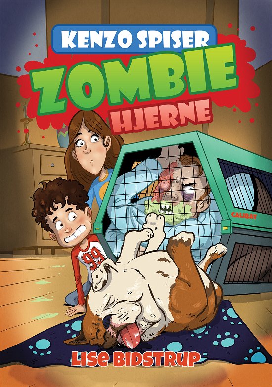 Cover for Lise Bidstrup · Kenzo spiser zombiehjerne (Inbunden Bok) [1:a utgåva] (2023)