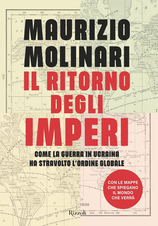 Cover for Maurizio Molinari · Il Ritorno Degli Imperi. Come La Guerra In Ucraina Ha Stravolto L'ordine Globale (Book)