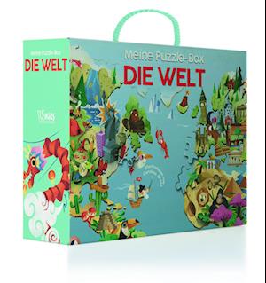 Cover for Carolina Grosa · Die Welt. Meine Erste Puzzle Box (Book) (2023)