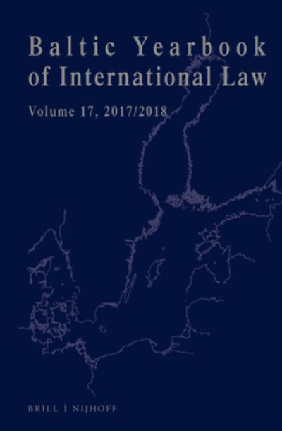 Cover for Lauri Mälksoo · Baltic Yearbook of International Law, Volume 17 (Hardcover Book) (2019)