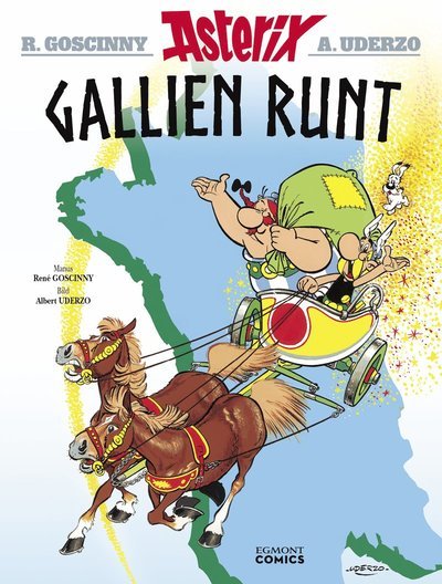 Asterix 12 : Gallien runt - René Goscinny - Kirjat - Egmont Story House - 9789176217924 - torstai 28. huhtikuuta 2022