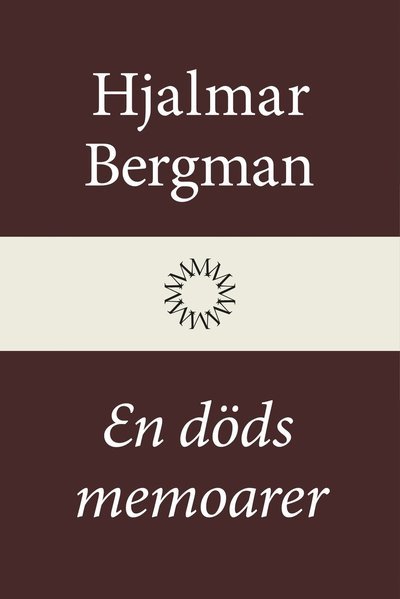 Cover for Hjalmar Bergman · En döds memoarer (Bound Book) (2022)