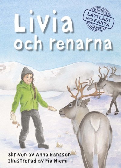 Cover for Anna Hansson · Livia och renarna (Gebundesens Buch) (2021)