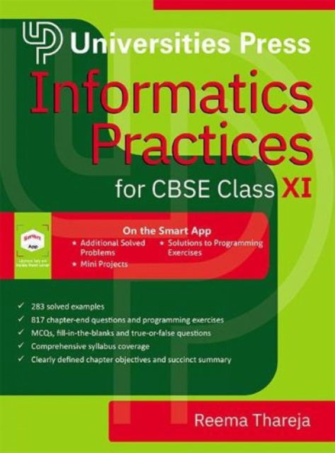 Cover for Reema Thareja · Informatics Practices for CBSE Class XI - CBSE Higher Secondary (Paperback Bog) (2024)