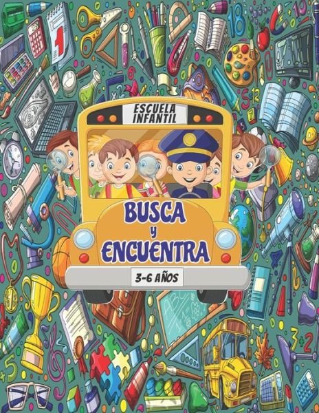 Cover for Pixa Education · Busca y encuentra - Escuela infantil (Paperback Bog) (2020)
