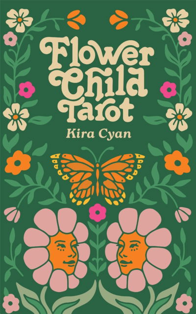 Cover for Cyan, Kira (Rittgers) · Flower Child Tarot: Deck &amp; Guidebook (Flashkort) (2024)