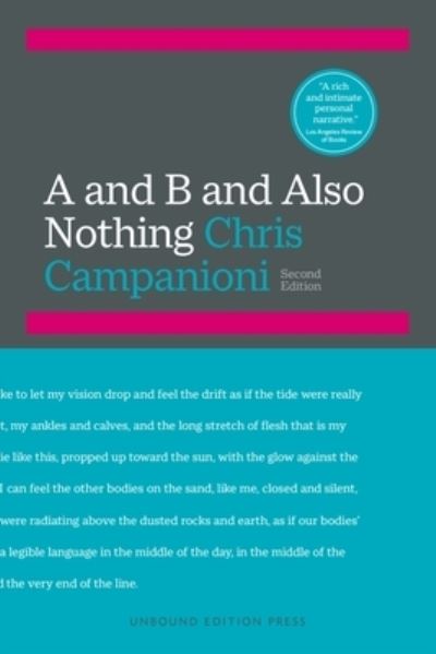 Cover for Chris Campanioni · And B and Also Nothing (Book) (2023)