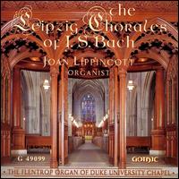 Cover for Bach / Lippincott · Leipzig Chorales (CD) (1998)