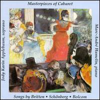 Cover for Britten · Masterpieces of Cabaret (CD) (2013)