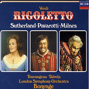 Cover for Pavarotti / Sutherland / Milne · Verdi: Rigoletto (CD) (2001)