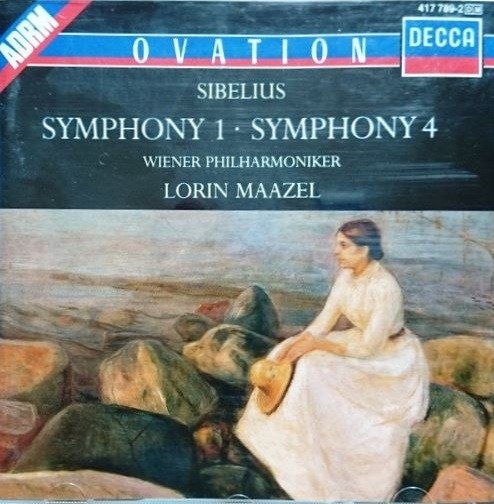 Cover for Jean Sibelius  · Symphony No.1 Op 39 (1899) In Mi (CD)