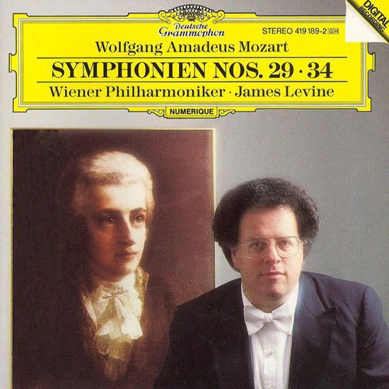 Cover for Wiener Philharmoniker / Levine James · Symphonien Nr. 29 &amp; 34 (CD) (1986)