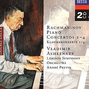 Rachmaninov: Piano Concertos Nos 1-4 - Ashkenazy / Lso / Previn - Musiikki - DECCA - 0028944483925 - perjantai 1. syyskuuta 1995