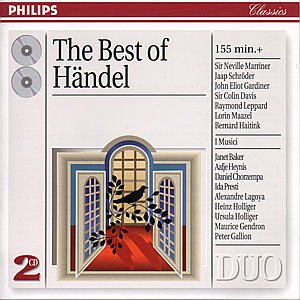 The Best of Handel - Marriner / Leppard / Haitink - Musique - CLASSICAL - 0028945402925 - 1 mai 1996