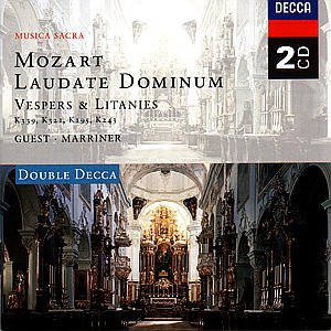 Cover for Sir Neville Marriner · Mozart: Laudate Dominum / Vespers &amp; Litanies (CD) (2000)