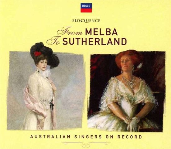 Cover for From Melba To Sutherland - Australian Singers On Record (CD) (2016)