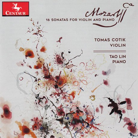 16 Sonatas for Violin and Piano - Wolfgang Amadeus Mozart - Muziek - CENTAUR - 0044747361925 - 9 maart 2018