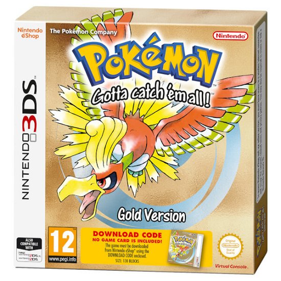 Cover for Nintendo · Pokemon Gold Version (3DS)