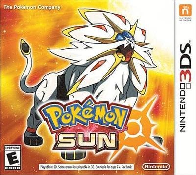 Cover for 3DS · Pokemon Sun  ASUS 3DS (PC)
