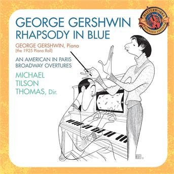 Cover for Gershwin / Tilson Thomas / La Philharmonic · Rhapsody in Blue / Second Rhapsody for Orchestra (CD) (1985)
