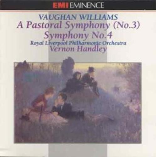 Cover for Ralph Vaughan Williams · Symphony No. 3 Pastoral, Symphony No.4 (CD)