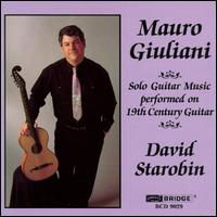 Solo Guitar Music - Giuliani / Starobin - Musique - BRIDGE - 0090404902925 - 11 septembre 1993
