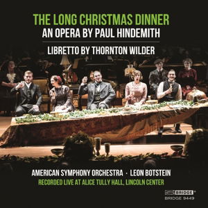 Cover for Hindemith,paul / Zamora,camille / Murphy,sara · Paul Hindemith: the Long Christmas Dinner (CD) (2015)