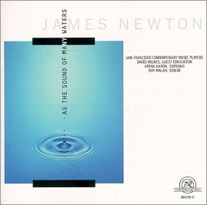 Cover for James Newton · As the Sound of Many Waters (CD) (2000)