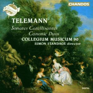 Telemann / Standage / Collegium Musicum 90 · Canonic Duos / Sonates Corellisantes (CD) (1994)