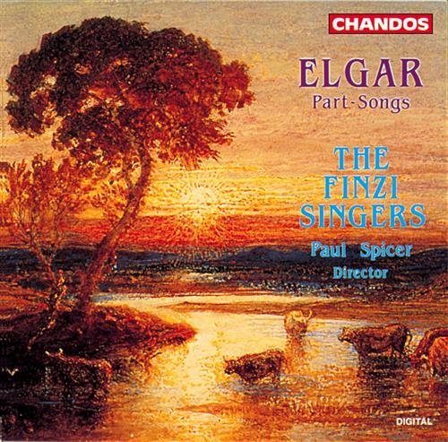 Cover for Elgar / Spicer / Finzi Singers · Selected Choral Works (CD) (1994)