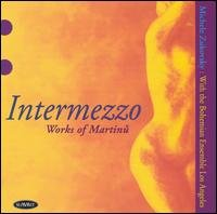 Cover for Martinu / Zukovsky / Bohemian Ensemble · Intermezzo (CD) (1999)