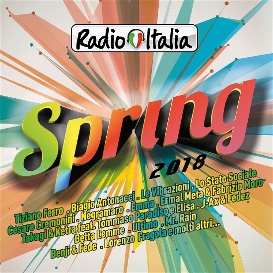 Radio Italia Spring 2018 - Aa.vv. - Musikk - SOLO MUSICA ITALIANA - 0190758415925 - 13. april 2018