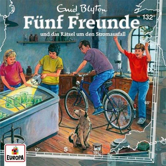 Cover for FÜnf Freunde · 132/und Das Rätsel Um den Stromausfall (CD) (2019)