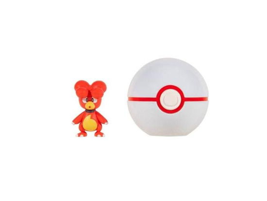 Cover for Pokemon  Clip n Go Magby + Premier Ball  Toys (MERCH) (2024)