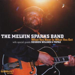 What You Hear is What You Get - Melvin Sparks - Musiikki - SAVANT - 0633842204925 - tiistai 22. huhtikuuta 2003