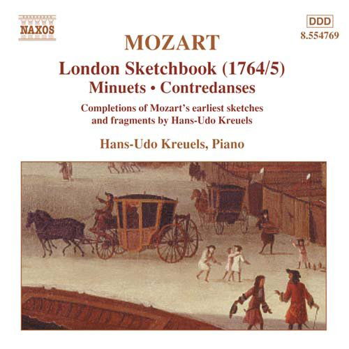 Cover for Mozart / Kreuels / Vorarlberg Conservatory Ens · London Sketchbook K 15a-55 (CD) (2003)