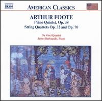 Cover for Foote,arthur / Barbagallo · Piano Quintet Op 38 / String Quartets Op32 &amp; Op70 (CD) (1998)