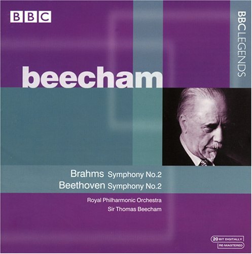 Cover for Royal Philharmonic Orchestra · Beethoven: Symphony No. 2 / Brahms: Symphony No. 2 (CD) (2003)