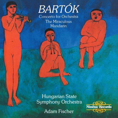 Concerto for Orchestra / Mandarin Suite - Bartok / Fischer / Hungarian State Symphony Orch - Musikk - NIMBUS - 0710357522925 - 2. desember 1992