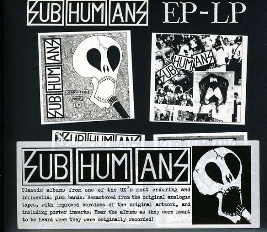 Cover for Subhumans · Eplp (CD) [Remastered edition] [Digipak] (2009)