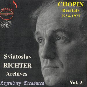 Cover for Chopin Frederic · V2: Sviatoslav Richter Archive (CD) (2020)