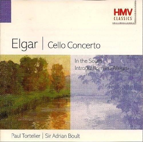 Cover for Edward Elgar  · Edward Elgar - Cello Concerto (CD)