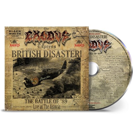 Cover for Exodus · British Disaster: The Battle o (CD) (2024)